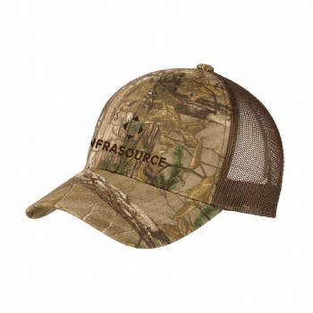 Structured Camo Mesh Back Cap